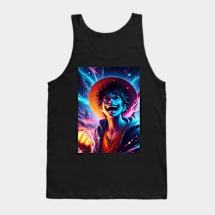 Luffy D monkey Tank Top